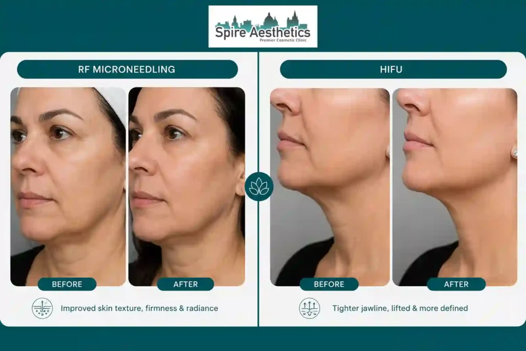 Can RF Microneedling and HIFU Be Combined South Yardley?